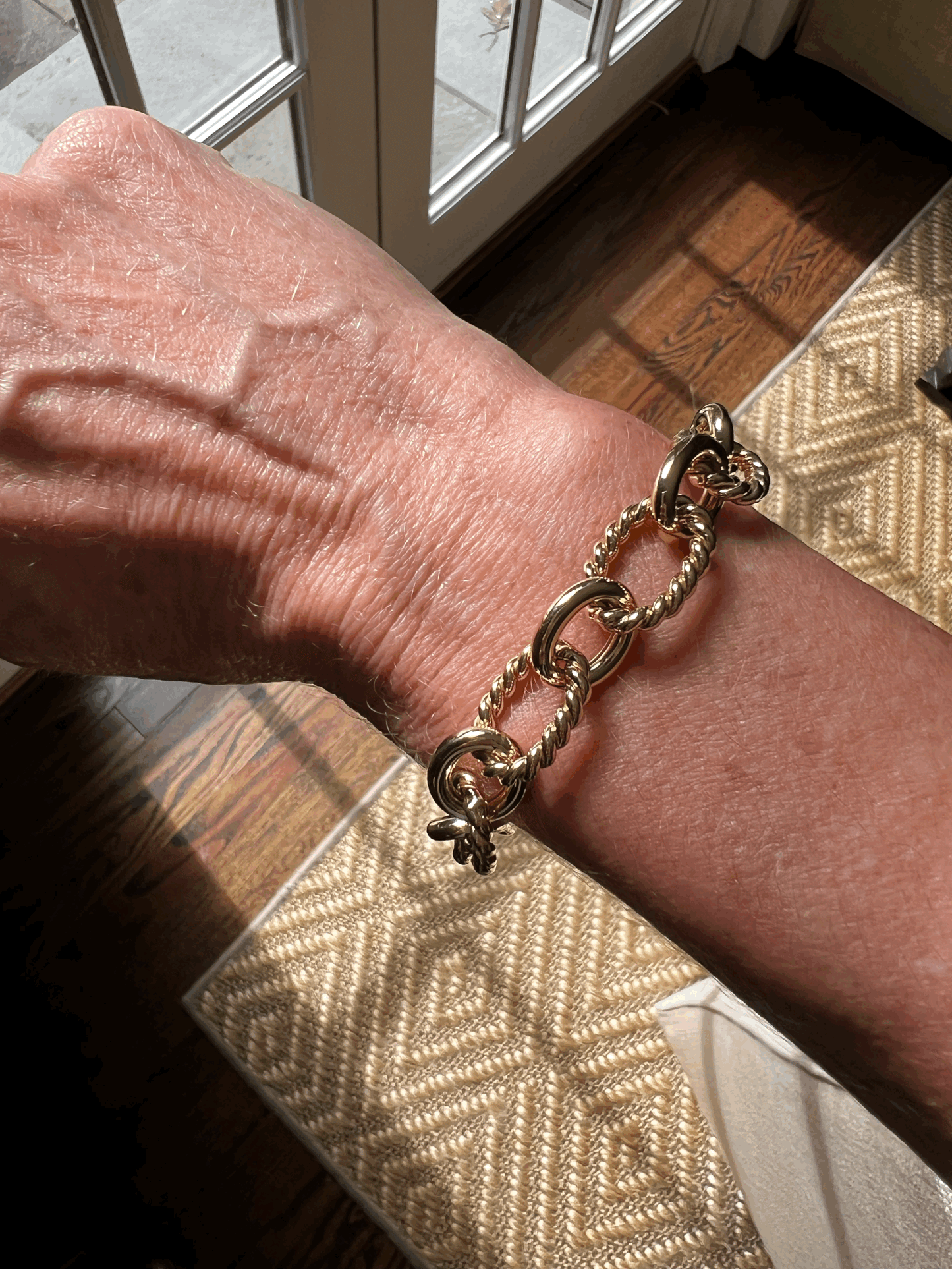 Laurie Chunky Mixed Link Bracelet