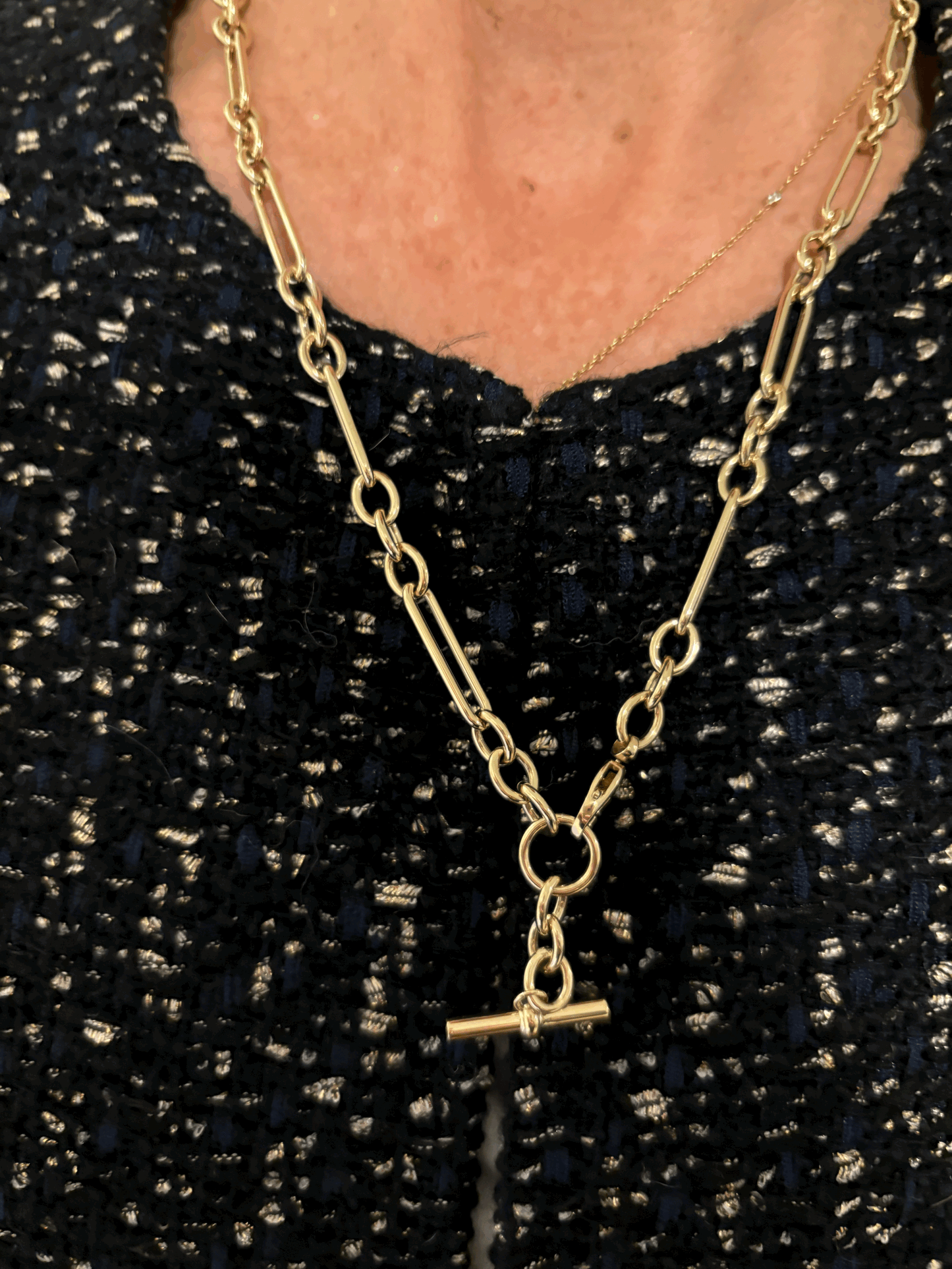 Birck Toggle Chain Necklace