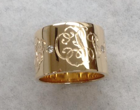 Cigar Band with Monograms